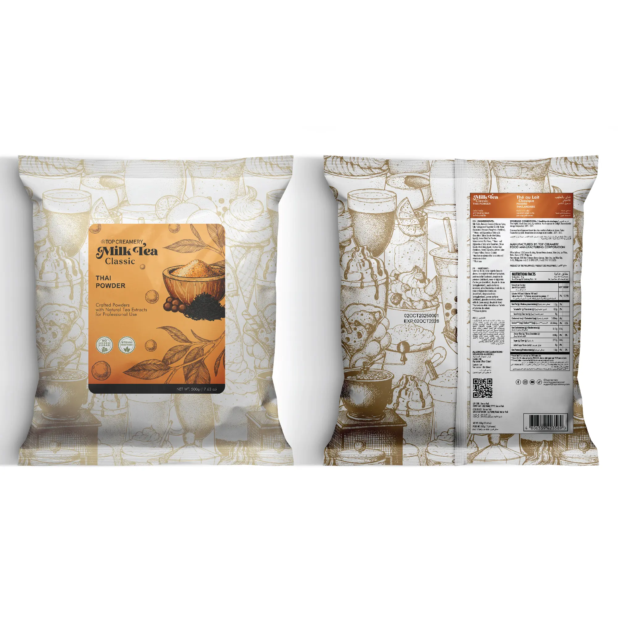 Milk Tea Series Thai Powder 500g - Image 3