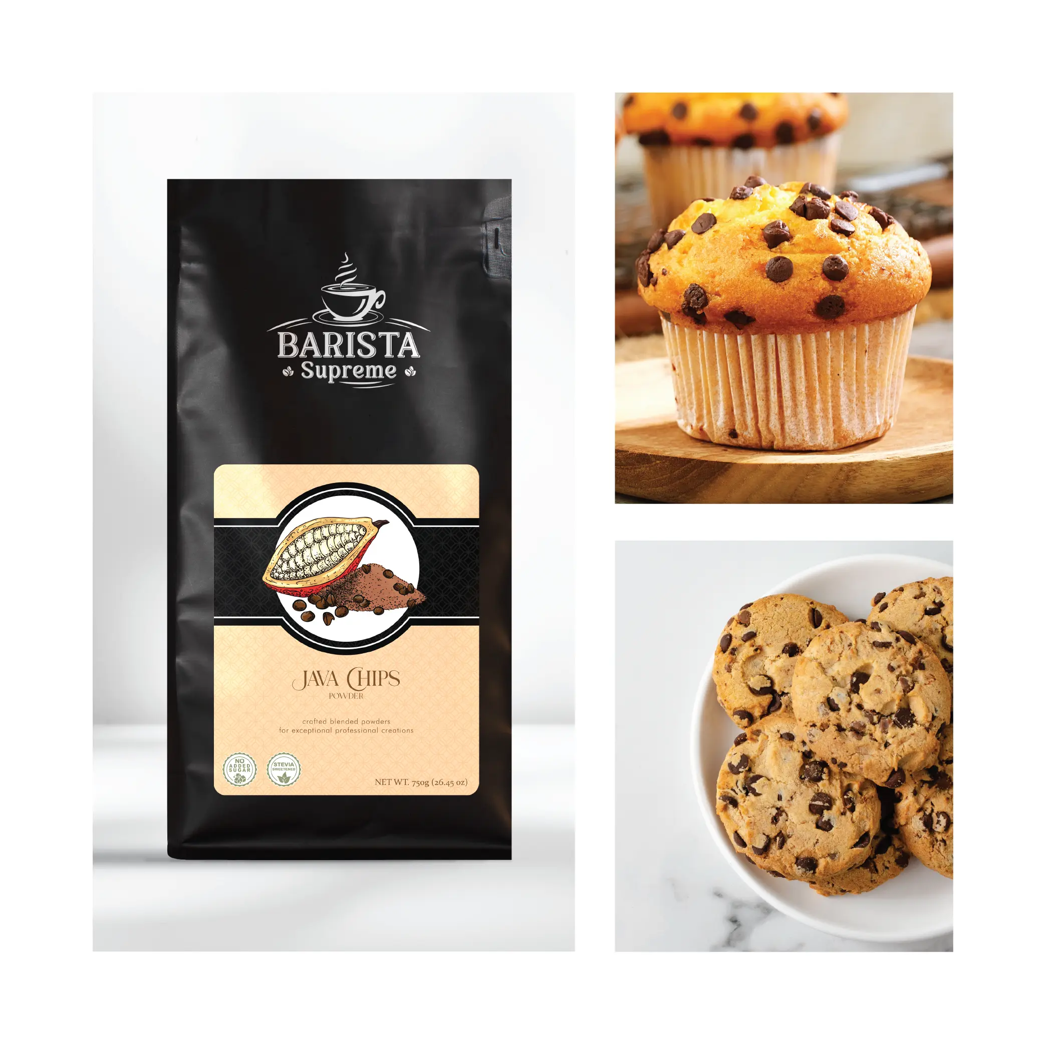 Barista Supreme Java Chips Powder 750g - Image 4