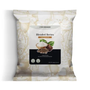 Blended Series Cappuccino Powder 500g premium coffee drink mix packaging front view