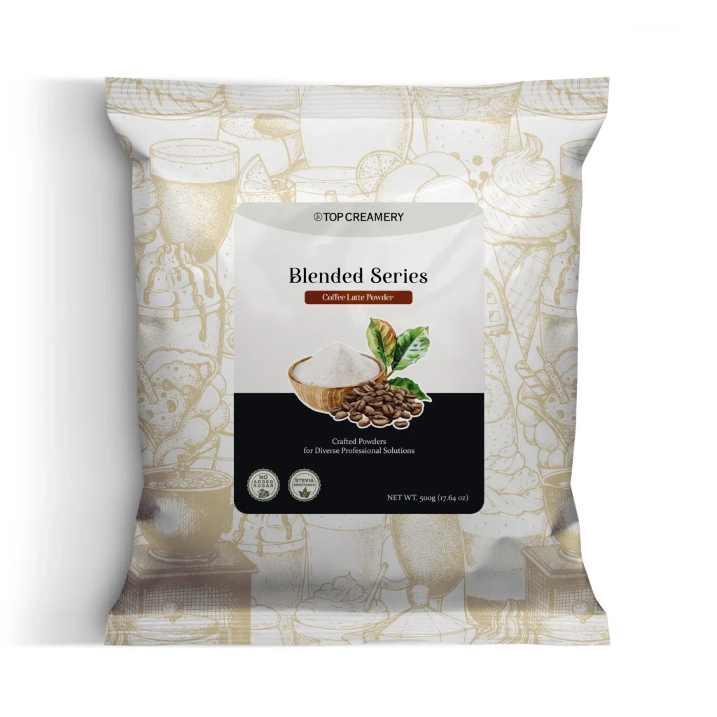 Blended Series Coffee Latte Powder 500g coffee drink mix packaging front view