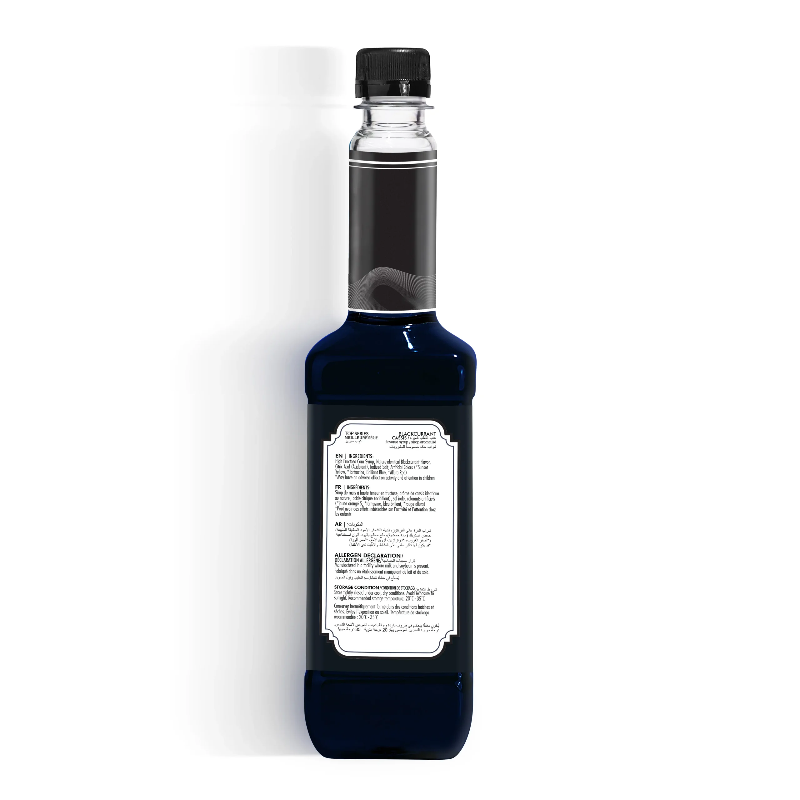 TOP Series Classique Blackcurrant Syrup 750ml - Image 3