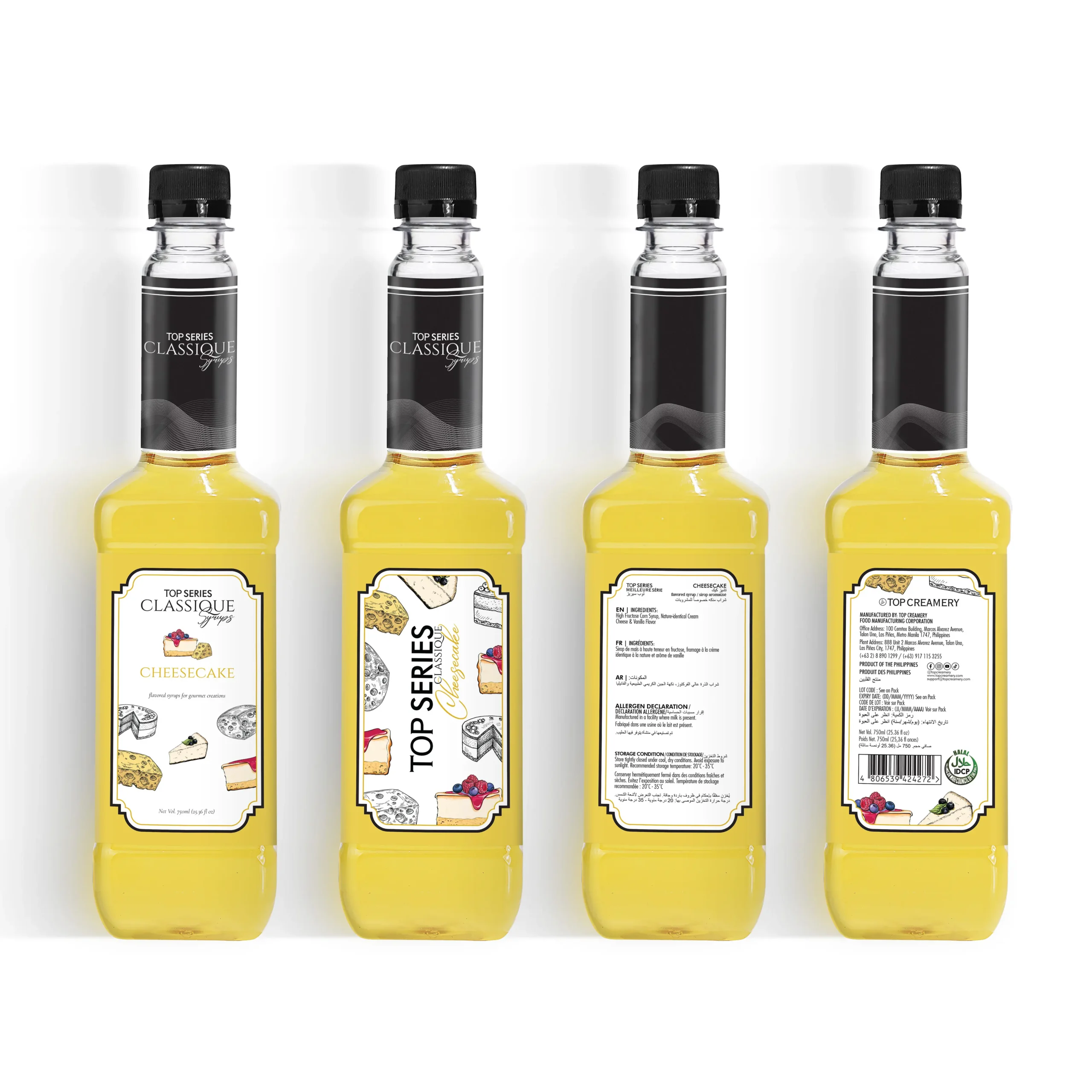 TOP Series Classique Cheesecake Syrup 750ml - Image 5