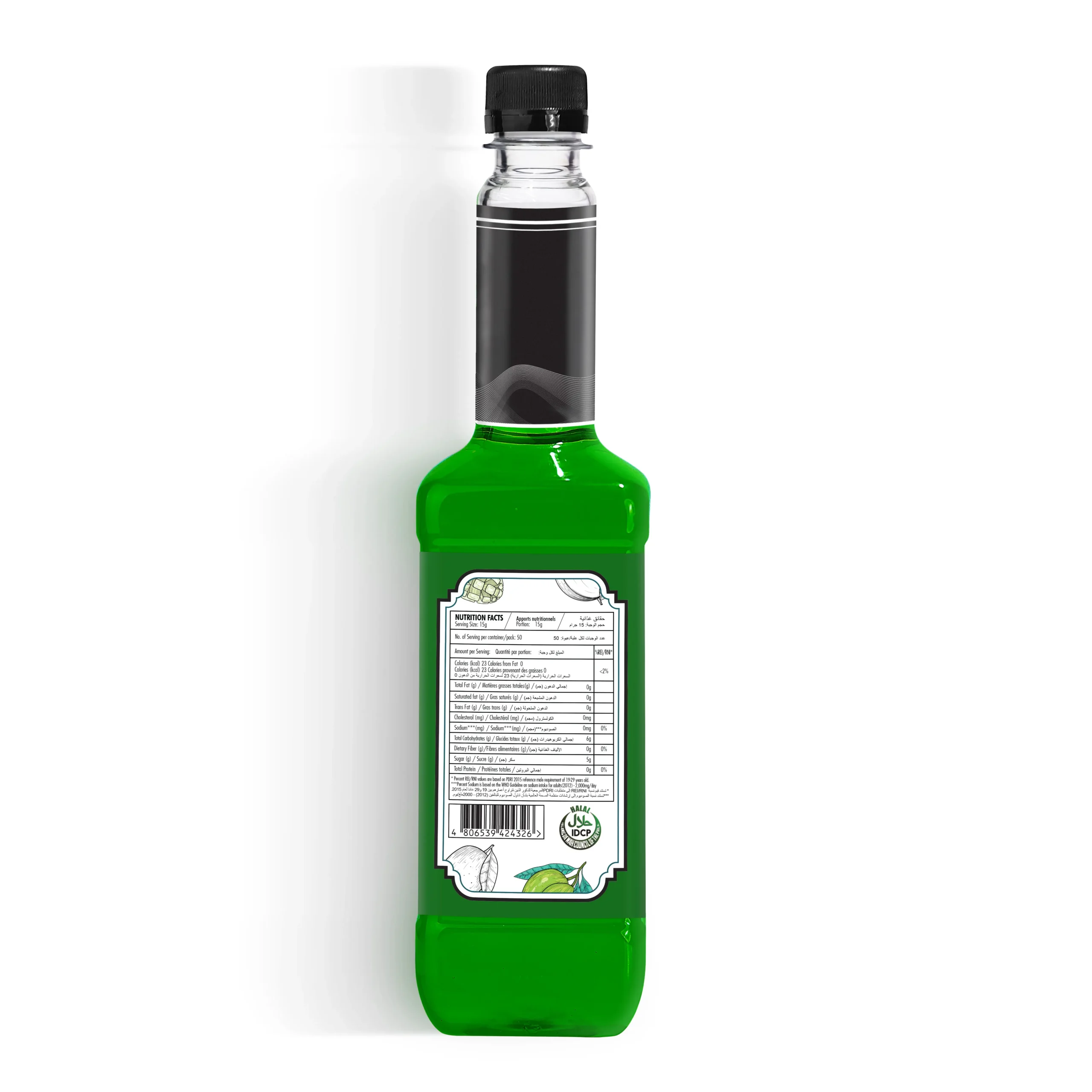 TOP Series Classique Green Mango Syrup 750ml - Image 4