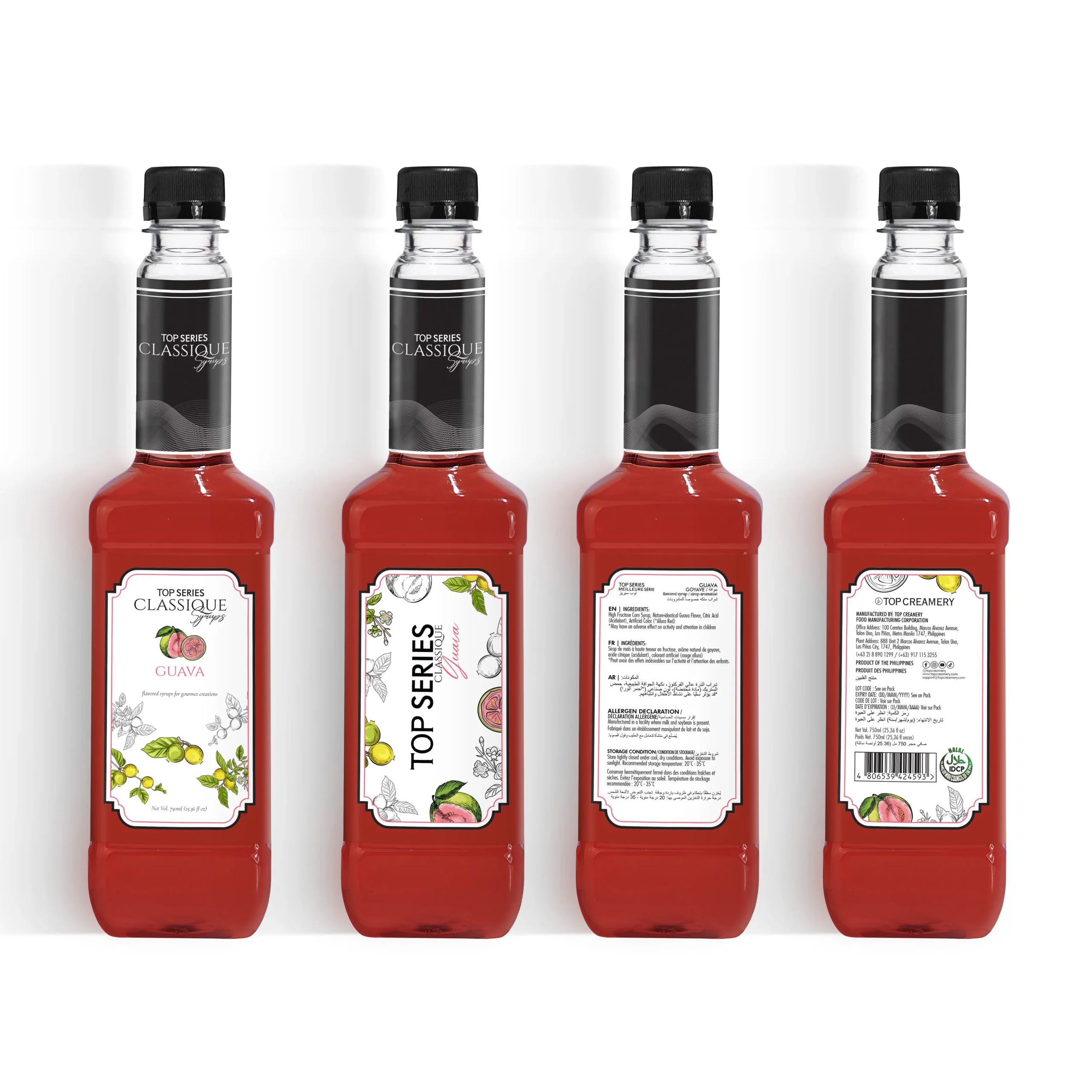 TOP Series Classique Guava Syrup 750ml - Image 5