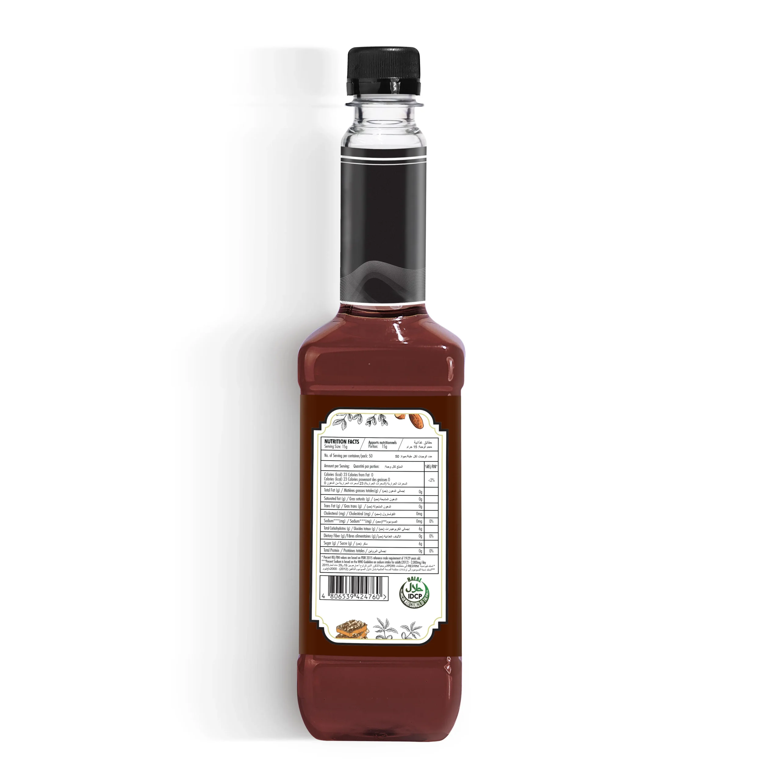 TOP Series Classique Toffee Nut Syrup 750ml - Image 4