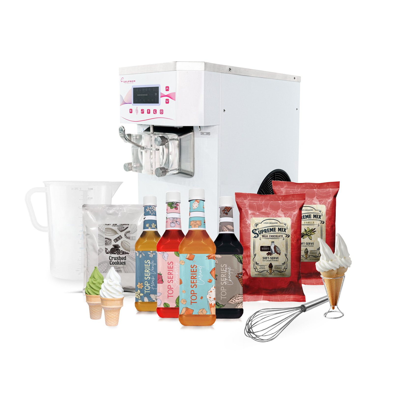 Professional Soft-Serve Ice Cream Business Package