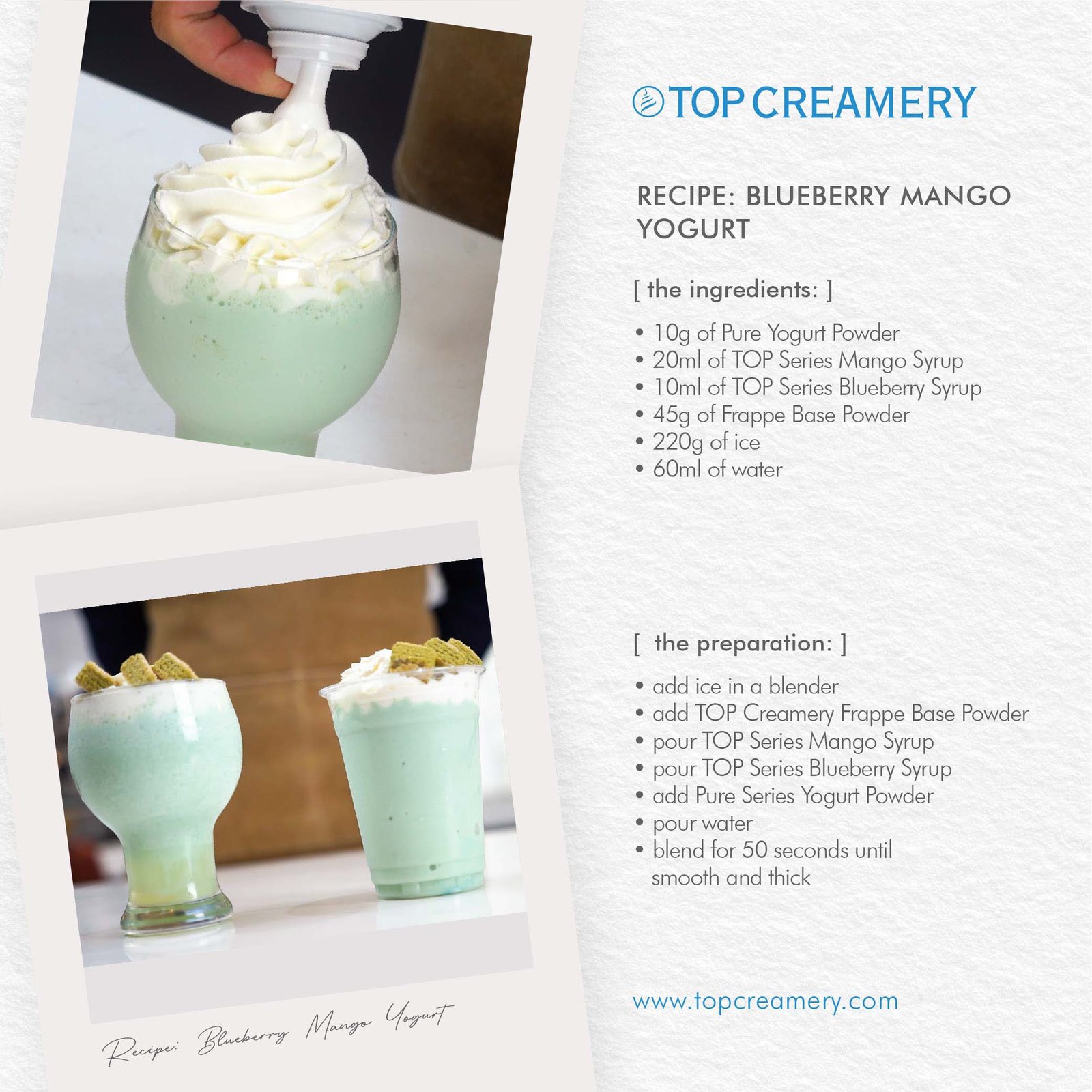 TOP Series Classique Blueberry Syrup 750ml - Image 9