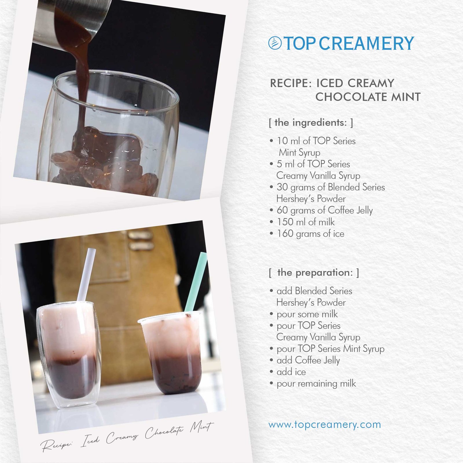 TOP Series Classique Mint Syrup 750ml - Image 4