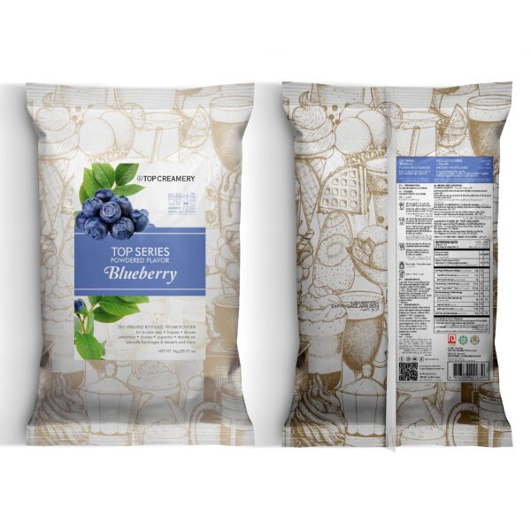 TOP Series Blueberry Powder Flavor 1kg - Image 3