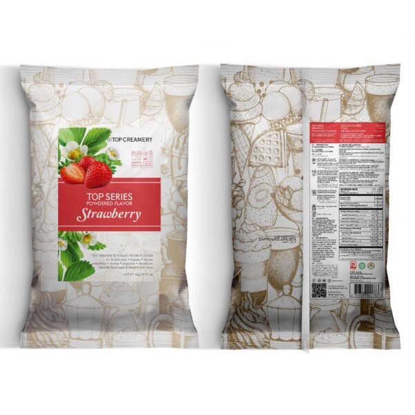 TOP Series Strawberry Powder Flavor 1kg - Image 3