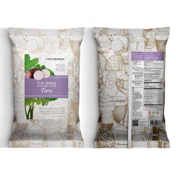 TOP Series Taro Powder Flavor 1kg - Image 3