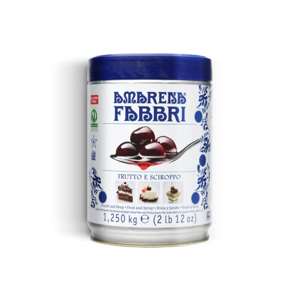 Fabbri 1905 Amarena Cherry Vegan Fruit and Syrup 1.25kg