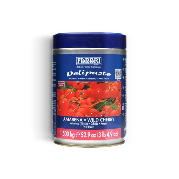 Fabbri 1905 Delipaste Amarena Cherry Gluten-Free Fruit Paste 1.5kg