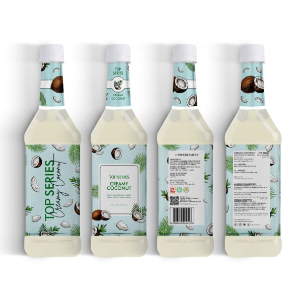 TOP Series Creamy Coconut Syrup 750ml - Image 5