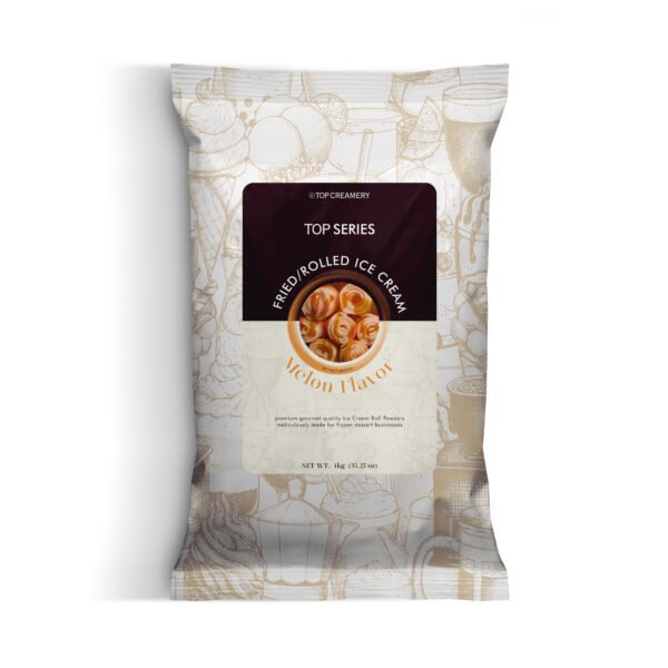 TOP Series Fried/Rolled Ice Cream Melon Powder 1kg