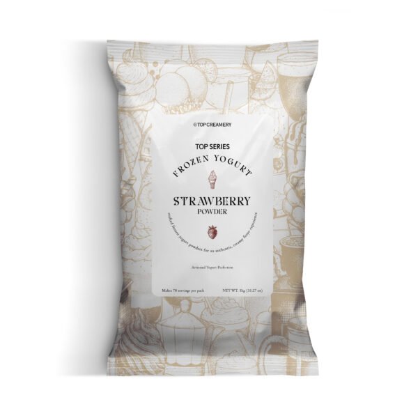 TOP Series Frozen Yogurt Strawberry Powder 1kg