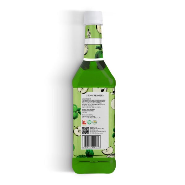 TOP Series Green Apple Syrup 750ml - Image 3