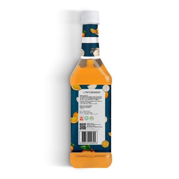TOP Series Orange Syrup 750ml - Image 3
