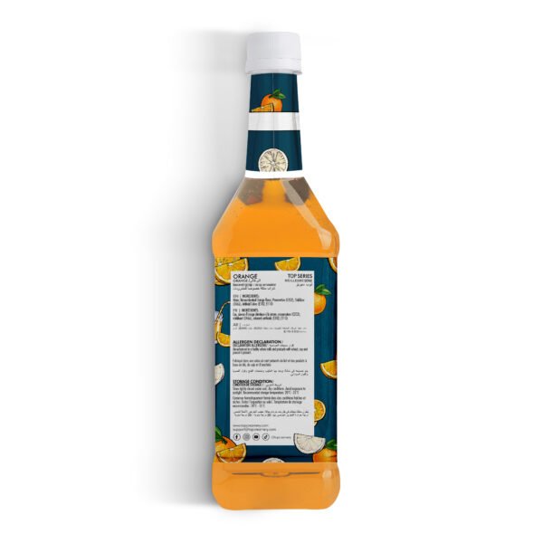 TOP Series Orange Syrup 750ml - Image 4