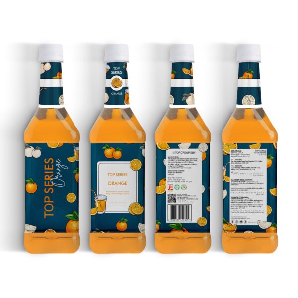 TOP Series Orange Syrup 750ml - Image 5