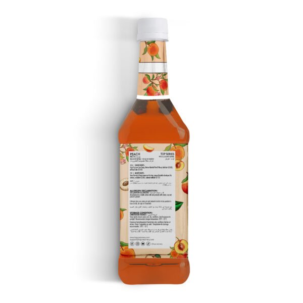 TOP Series Peach Syrup 750ml - Image 4