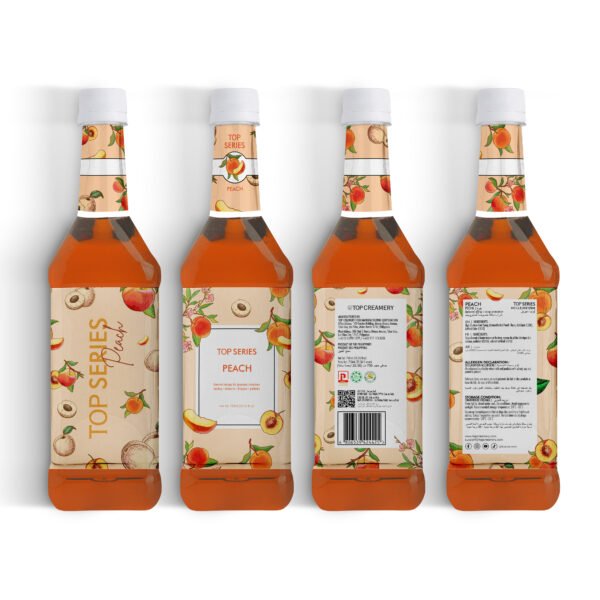 TOP Series Peach Syrup 750ml - Image 5