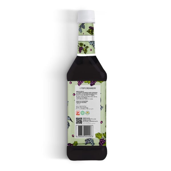 TOP Series Sweet Grapes Syrup 750ml - Image 3