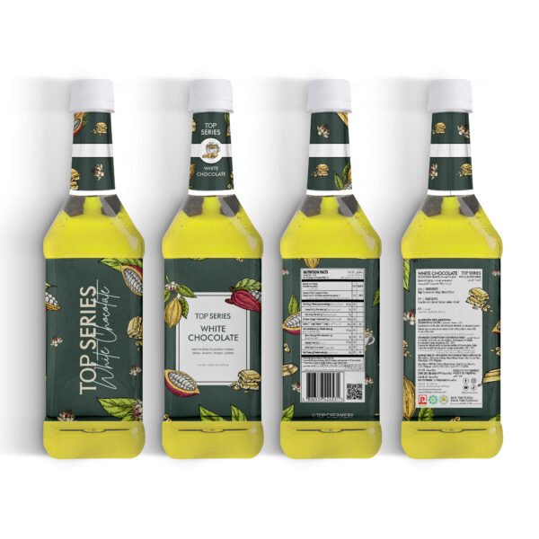 TOP Series White Chocolate Syrup 750ml - Image 5