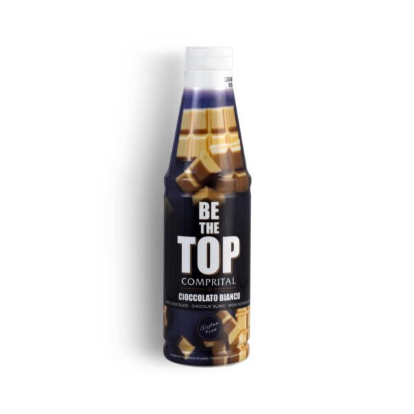 Comprital Be-the-Top Crema Cioccolato Bianco (White Chocolate) Topping Sauce 800g