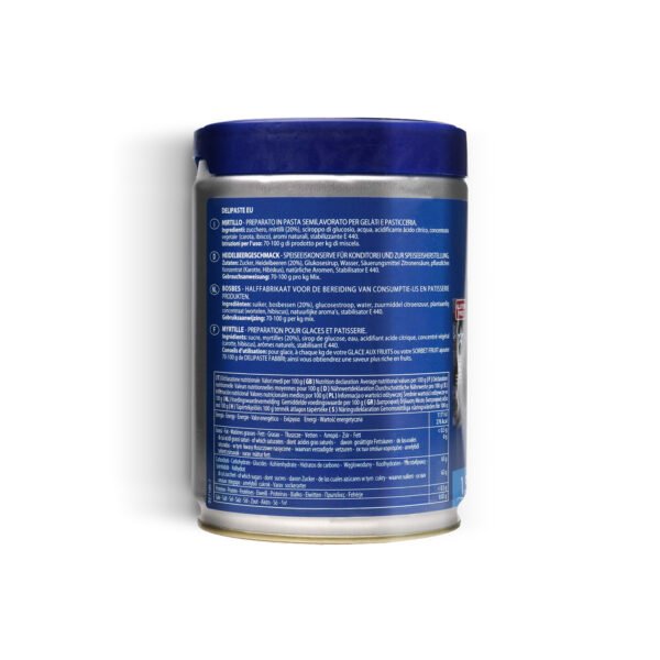 Fabbri 1905 Delipaste Blueberry Gluten-Free Fruit Paste 1.5kg - Image 2