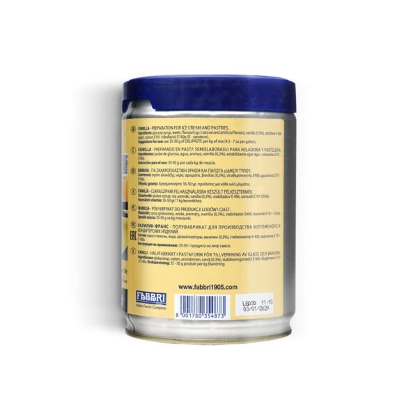 Fabbri 1905 Delipaste French Vanilla Gluten-Free Paste 1.5kg - Image 3