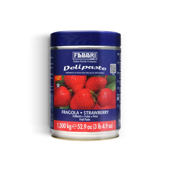 Fabbri 1905 Delipaste Strawberry Gluten-Free Fruit Paste 1.5kg