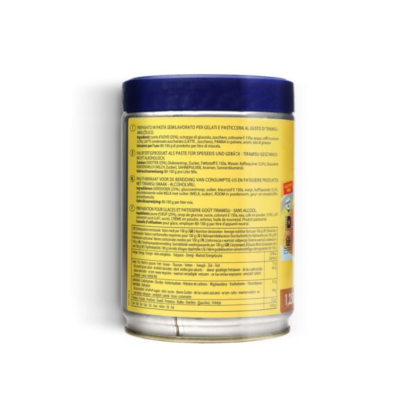 Fabbri 1905 Delipaste Tiramisu Non-Alcoholic Gluten-Free Paste 1.25kg - Image 2