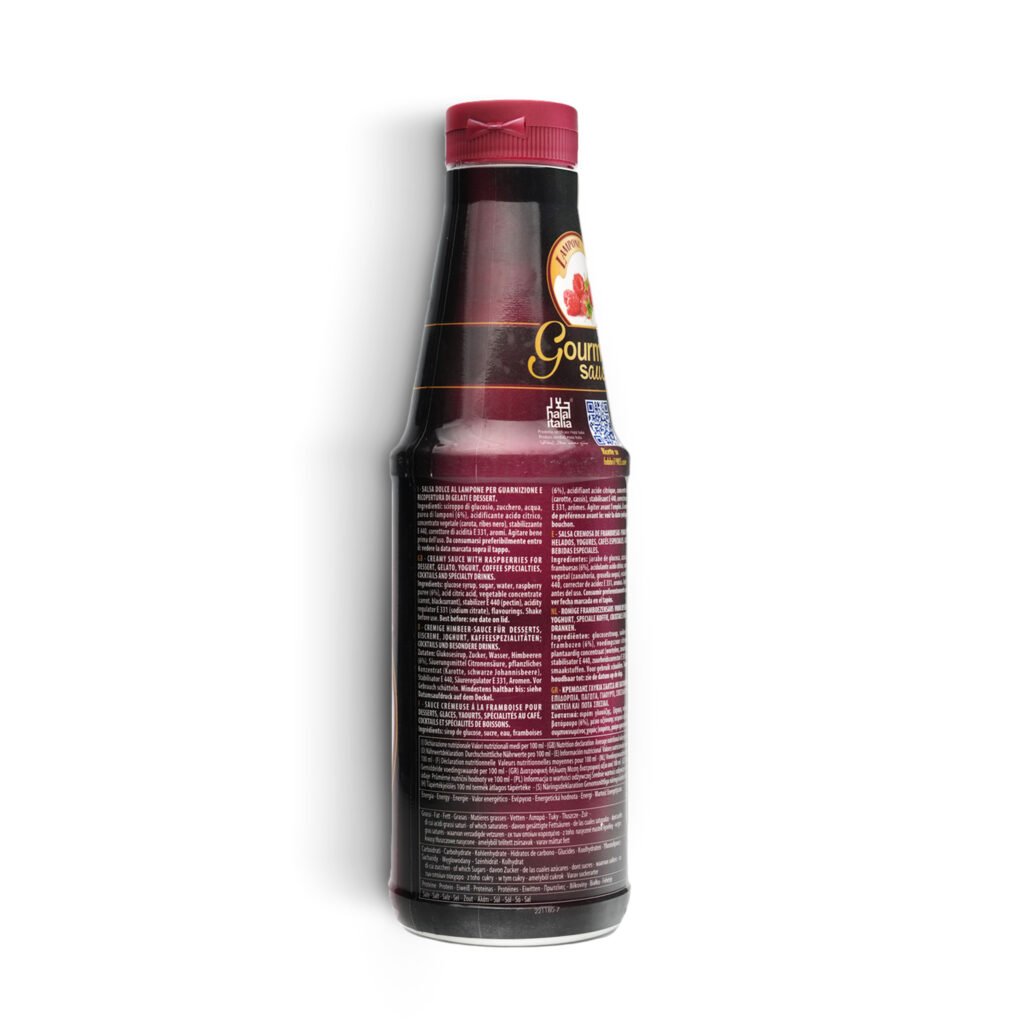 Fabbri 1905 TOP Lampone (Raspberry) Gluten-Free Gourmet Sauce 950g ...