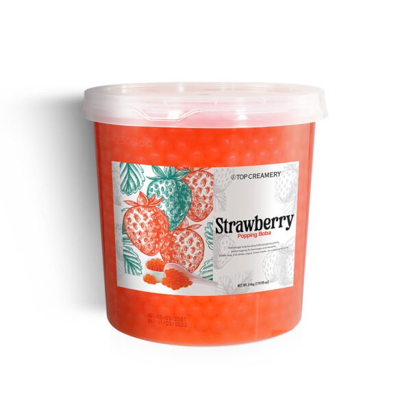 Strawberry Popping Boba 3.2kg