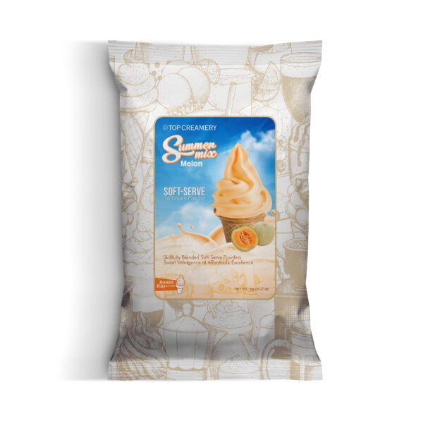 Summer Mix Soft-Serve Ice Cream Melon Powder 1kg