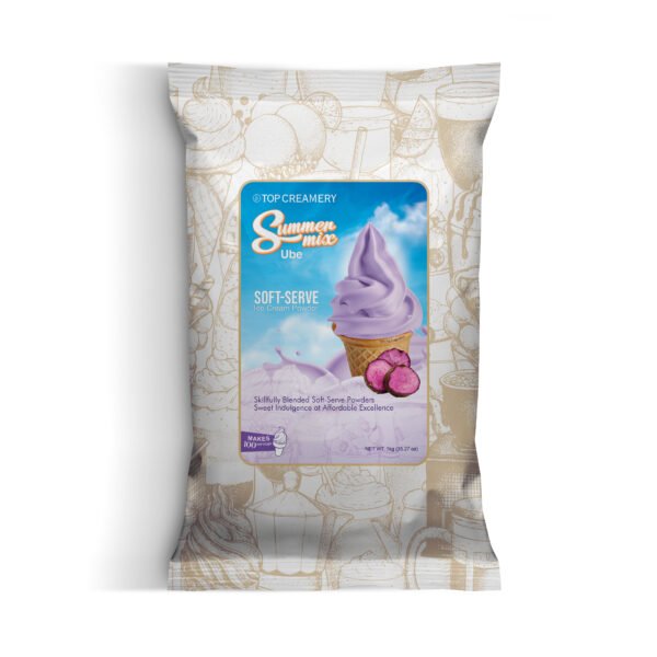 Summer Mix Soft-Serve Ice Cream Ube Powder 1kg