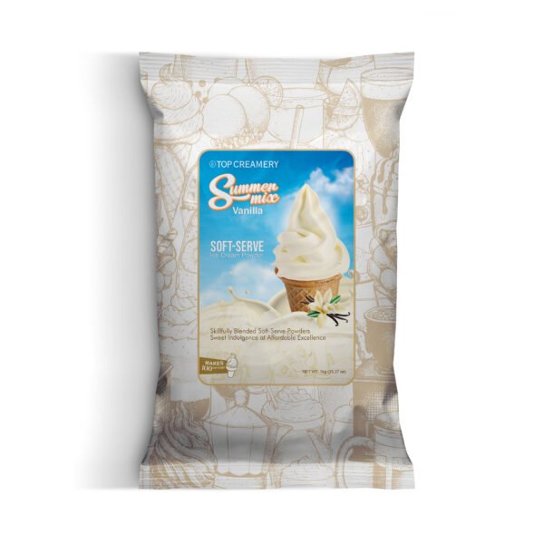 Summer Mix Soft-Serve Ice Cream Vanilla Powder 1kg