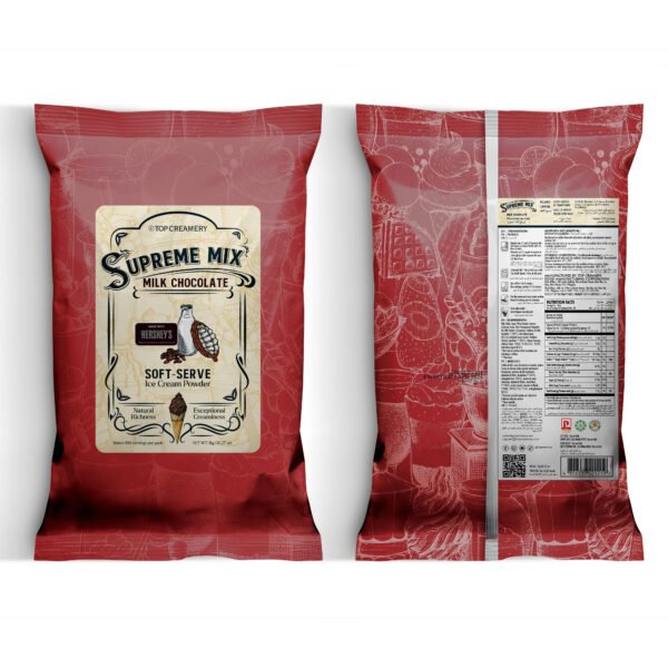 Supreme Mix Soft-Serve Ice Cream Milk Chocolate Powder made with Hershey’s 1kg - Image 3