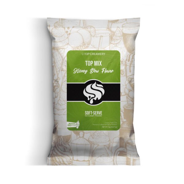 TOP Mix Soft-Serve Ice Cream Honeydew Powder 1kg