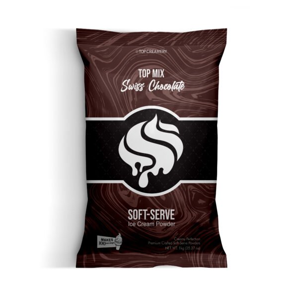 TOP Mix Soft-Serve Ice Cream Swiss Chocolate Powder 1kg