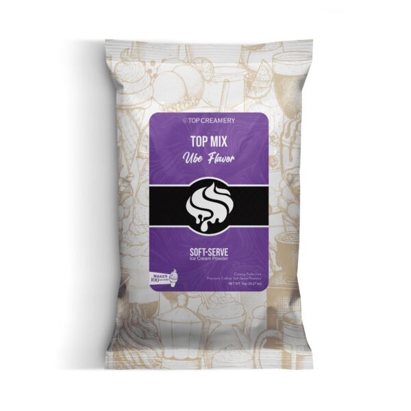 TOP Mix Soft-Serve Ice Cream Ube Powder 1kg