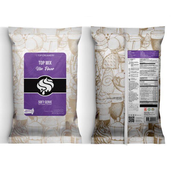 TOP Mix Soft-Serve Ice Cream Ube Powder 1kg - Image 5