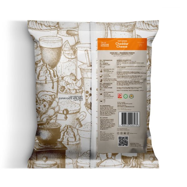 TOP Series Cheddar Cheese Sauce Mix + Seasoning Powder 500g - Image 2