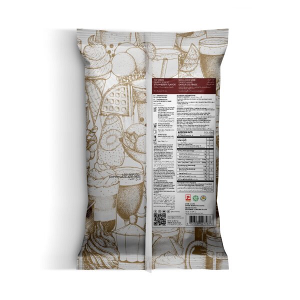 TOP Series Frozen Yogurt Strawberry Powder 1kg - Image 2