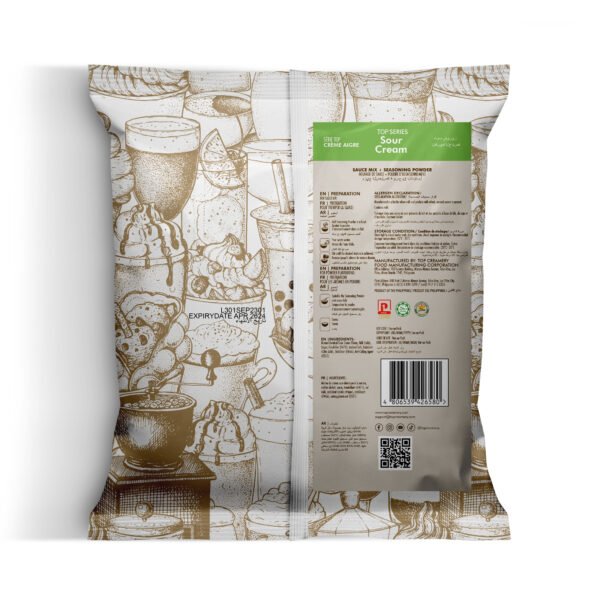 TOP Series Sour Cream Sauce Mix + Seasoning Powder 500g - Image 2