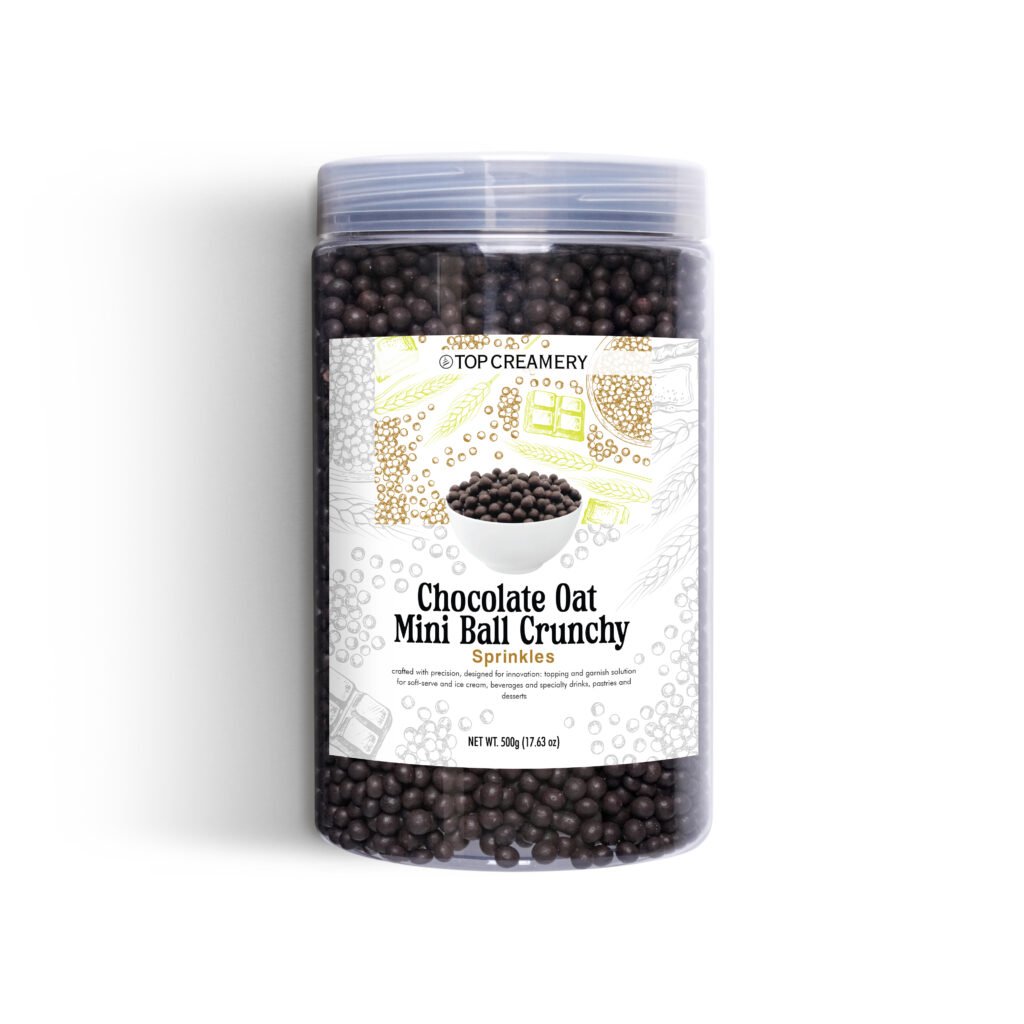 Chocolate Oat Mini Ball Crunchy Sprinkles 500g