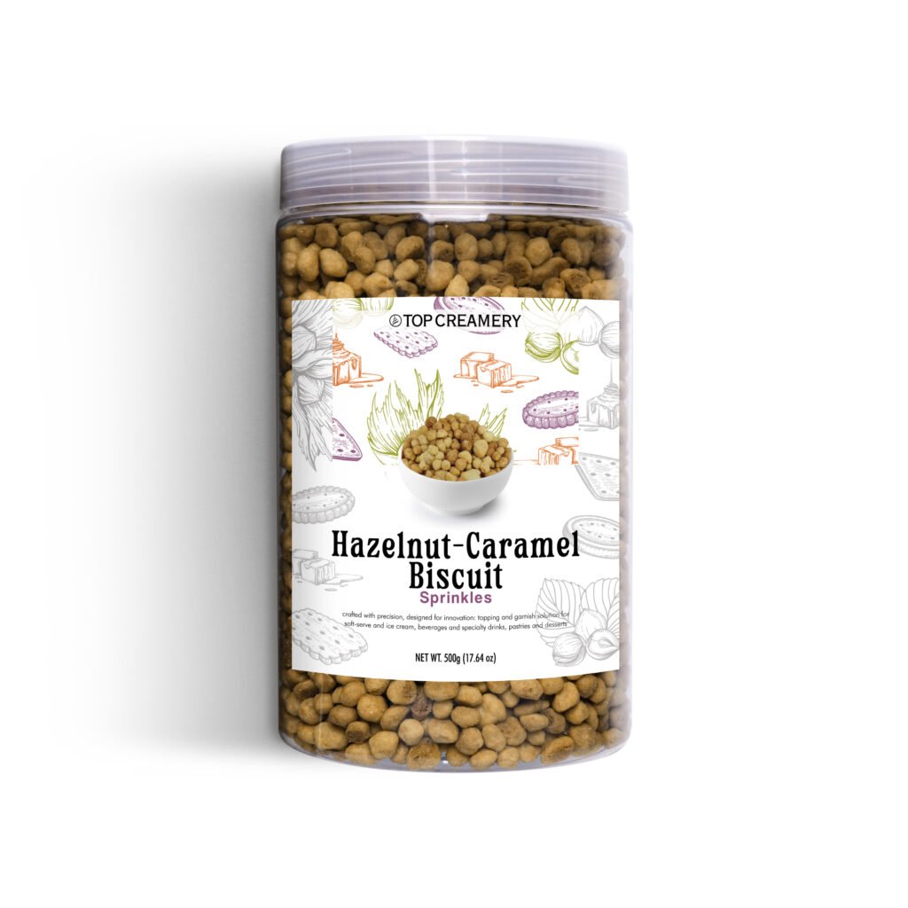 Hazelnut Caramel Biscuit