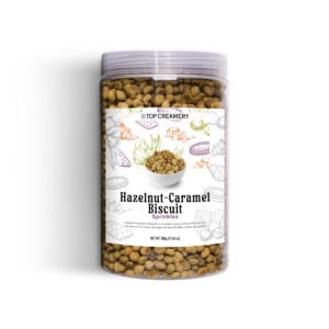 Hazelnut Caramel Biscuit