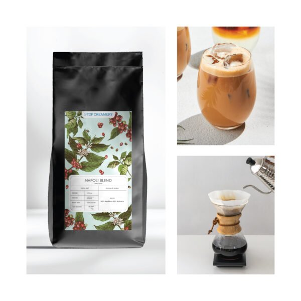 Napoli Blend 60-40 Coffee Beans – Chain Grade 1kg Photoset